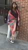 Blue Ember Sweater Kimono