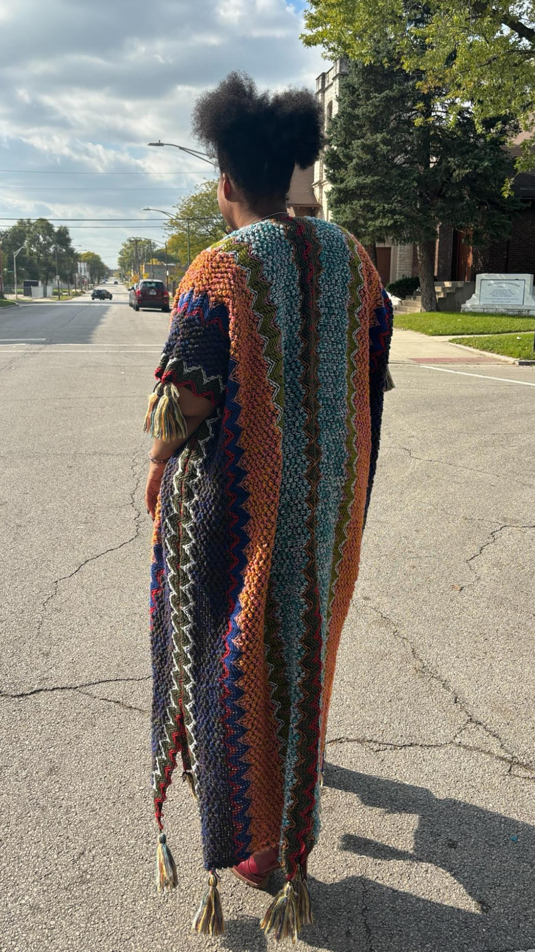 Color of Wind Poncho