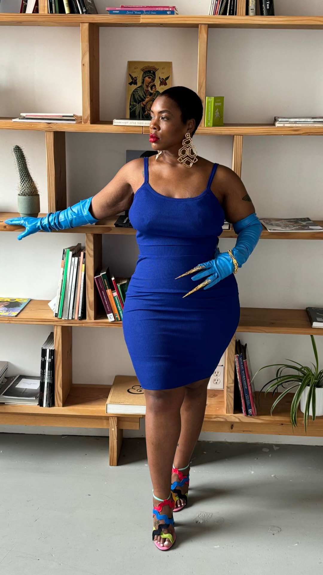 Finer Blu Bodycon Set
