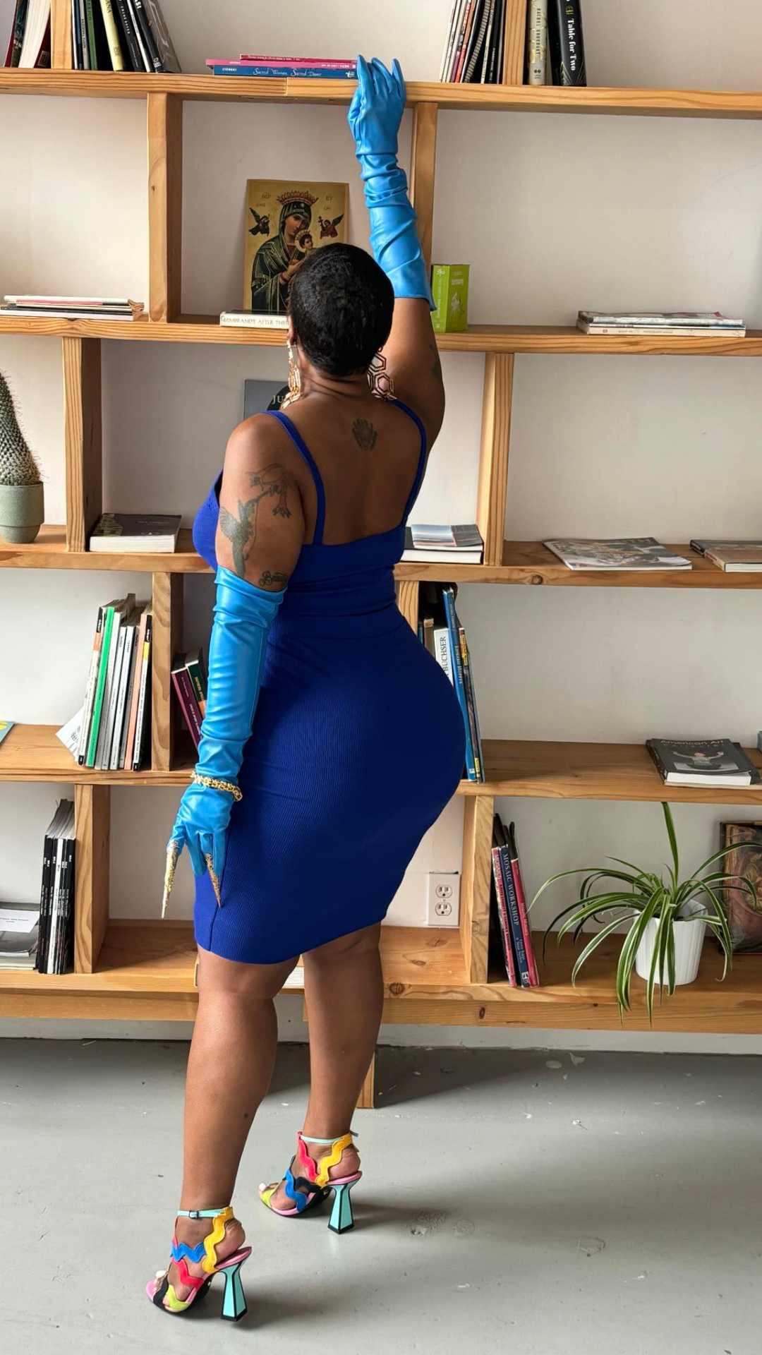 Finer Blu Bodycon Set
