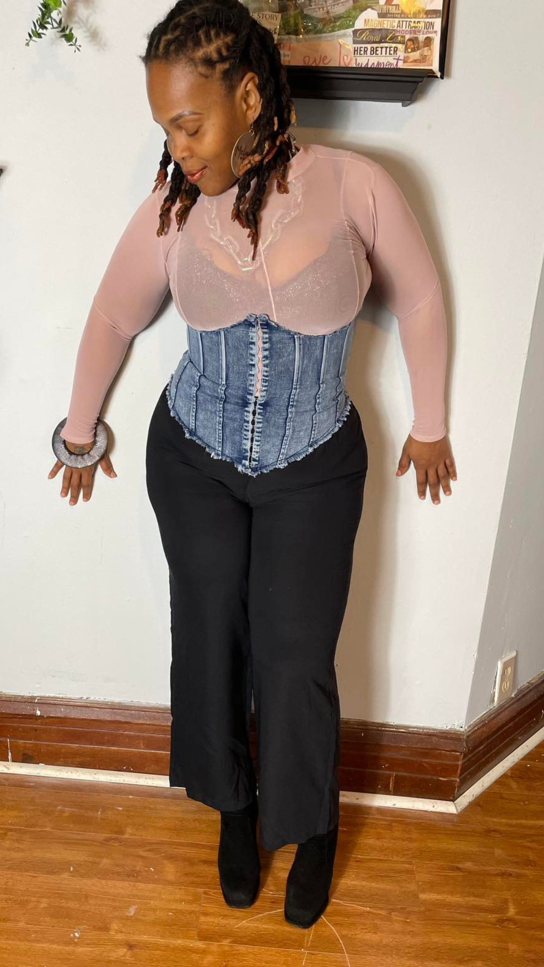 Must Love Denim Corset